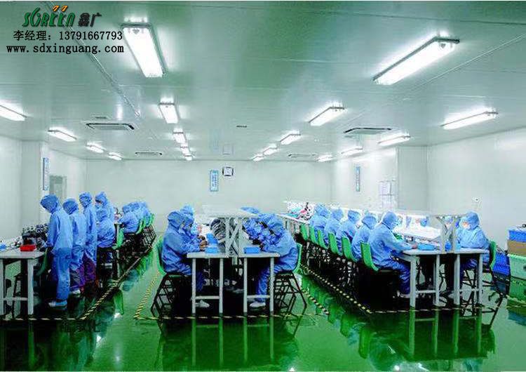 山東電子廠凈化工程，無(wú)塵車間裝修